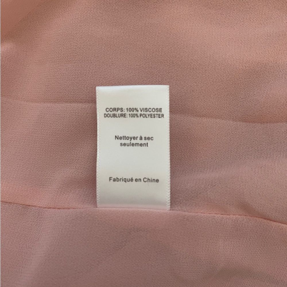 ASTR The Label Maria Ruffle Mini Rose Dress Size Large - Picture 6 of 6